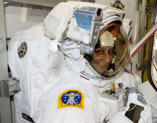 NASA’s Astronaut Finally Breaks Orbit for First Spacewalk After 7 Long Months. Credit | NASA - AP